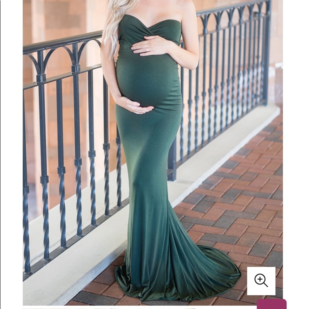 Strapless Sweetheart Gown with Mini Train